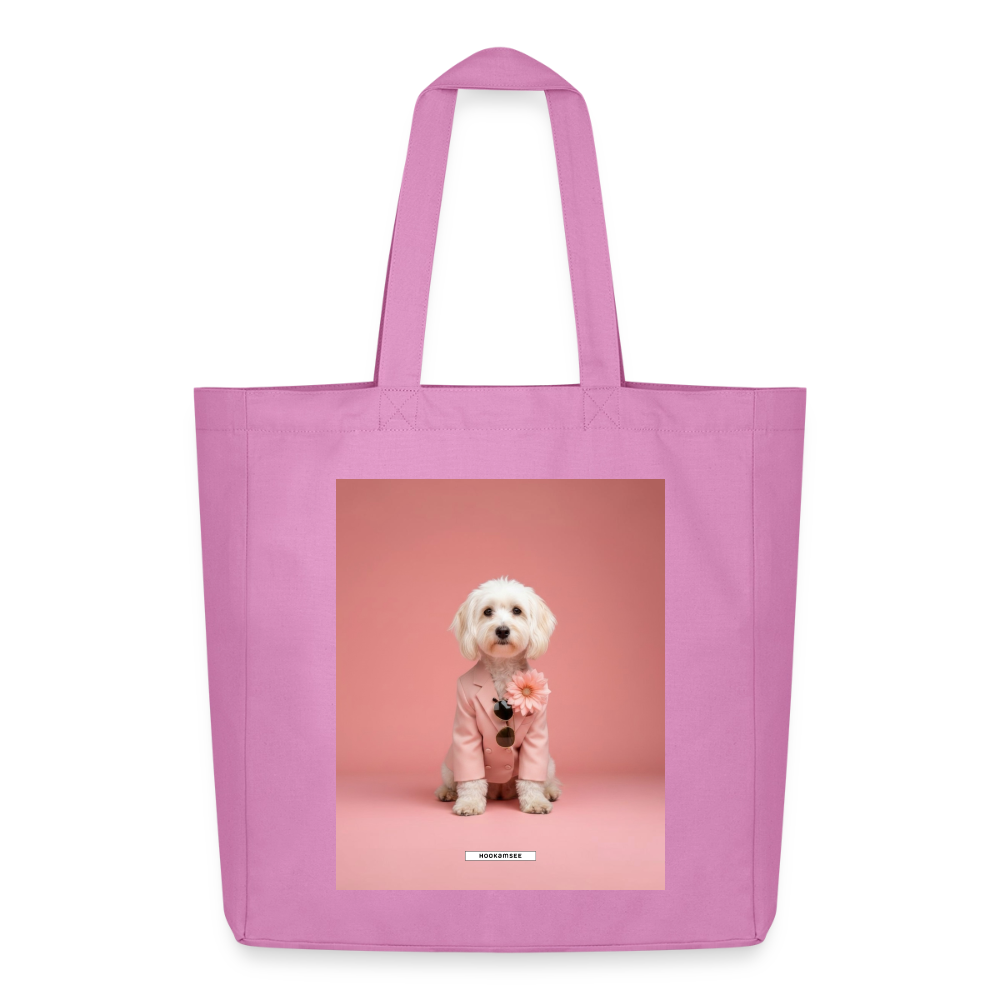 Große Shopping Bag Styled Dogs – Maltipoo - Pink
