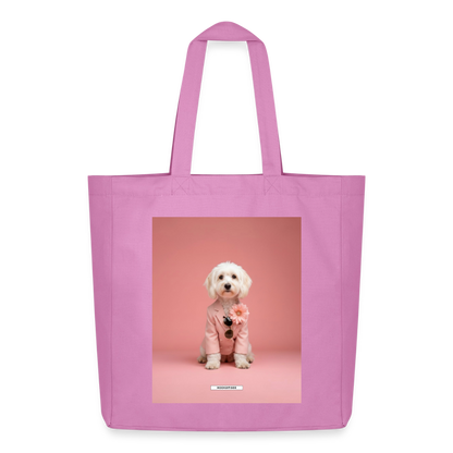 Große Shopping Bag Styled Dogs – Maltipoo - Pink