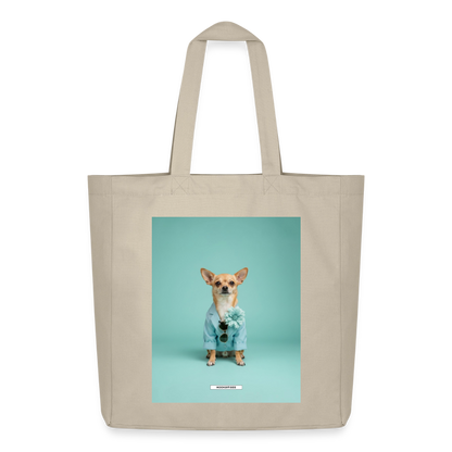 Große Shopping Bag Styled Dogs – Chihuahua - Cremebeige