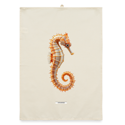 AQUA SEAHORSE SAND Organic Geschirrtuch / Stoffserviette - Natur