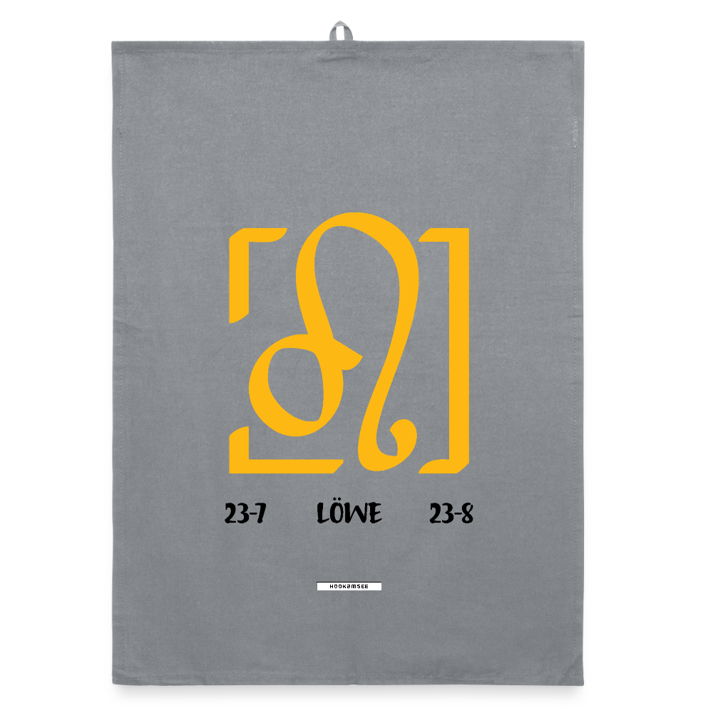 ASTRA LÖWE Organic Geschirrtuch / Stoffserviette - Grau