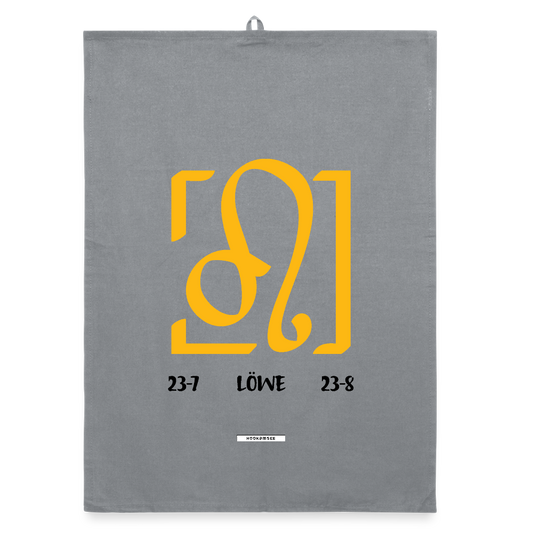 ASTRA LÖWE Organic Geschirrtuch / Stoffserviette - Grau