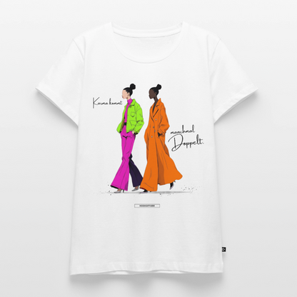 Shirt Karma kommt manchmal doppelt. - Weiß