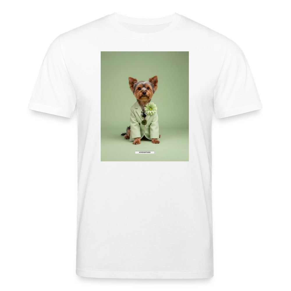 Shirt „Styled Dogs – Yorkshire Terrier" - Weiß