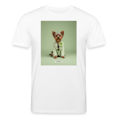 Shirt „Styled Dogs – Yorkshire Terrier" - Weiß