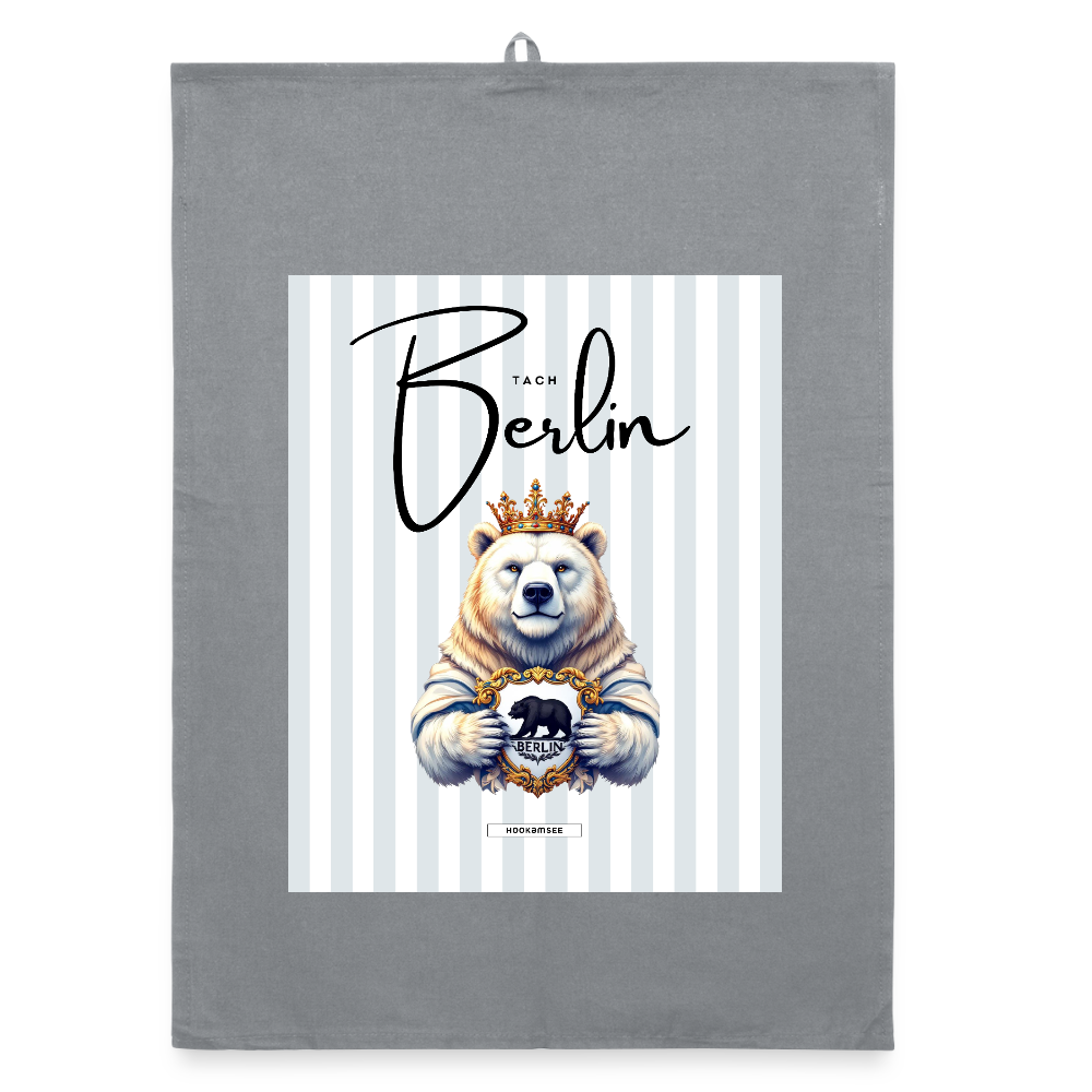 CITY BERLIN Organic Geschirrtuch / Stoffserviette - Grau