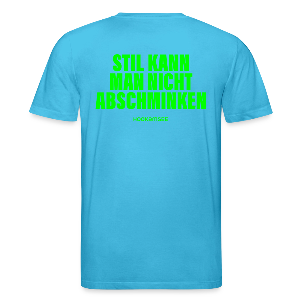 Shirt STIL KANN MAN NICHT ABSCHMINKEN. - Aquablau