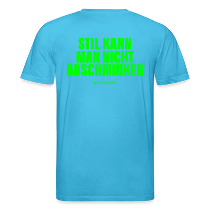 Shirt STIL KANN MAN NICHT ABSCHMINKEN. - Aquablau