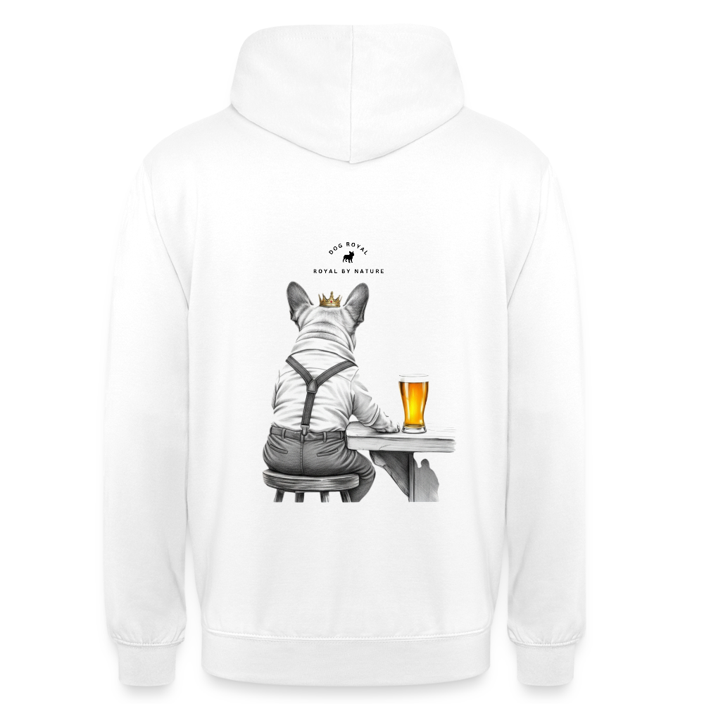 DOG ROYAL #3 Unisex Hoodie - Weiß