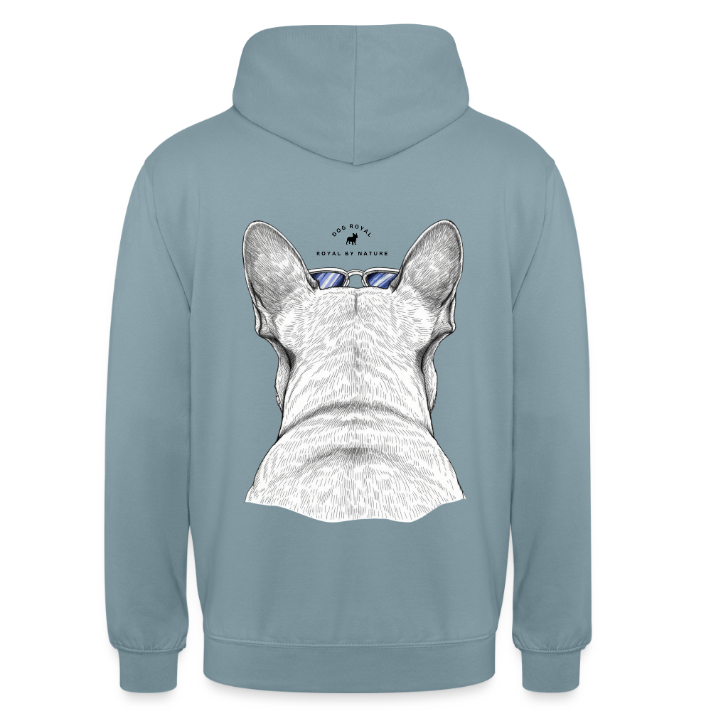 DOG ROYAL #4 Unisex Hoodie - Nebelblau