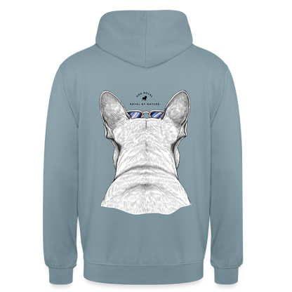 DOG ROYAL #4 Unisex Hoodie - Nebelblau