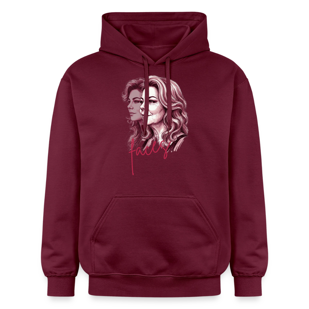 Hoodie Sandra Tour-Signet, Variante 1 - Maroon