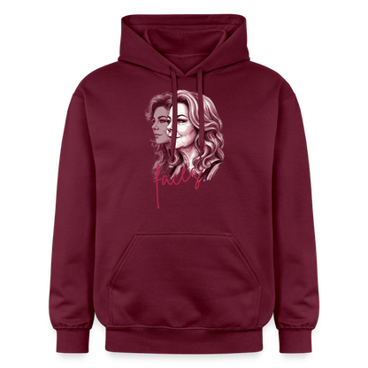 Hoodie Sandra Tour-Signet, Variante 1 - Maroon