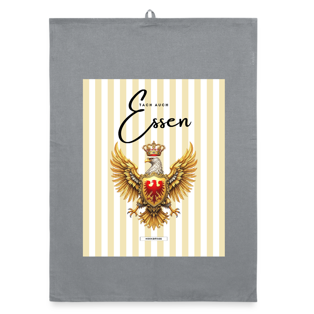 CITY ESSEN Organic Geschirrtuch / Stoffserviette - Grau