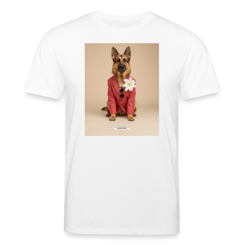 Shirt „Styled Dogs – Schäferhund" - Weiß
