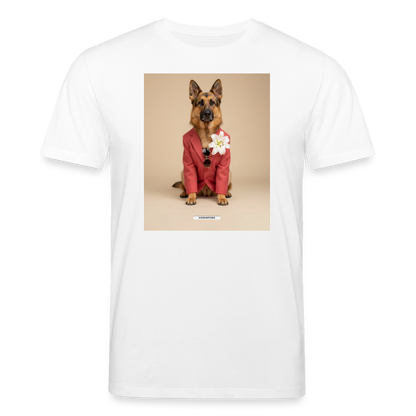 Shirt „Styled Dogs – Schäferhund" - Weiß