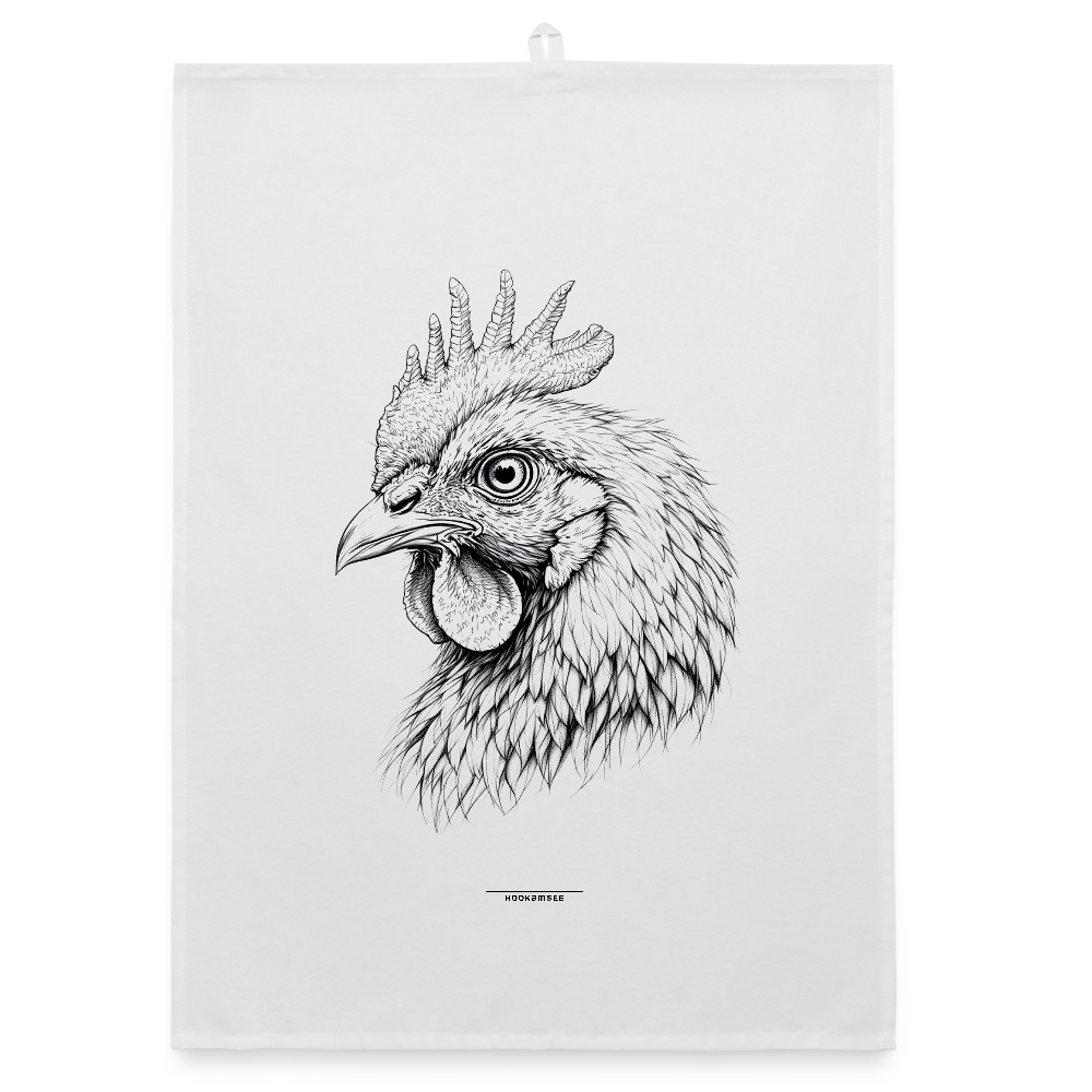 FAUNA HAHN Organic Geschirrtuch / Stoffserviette - Weiß