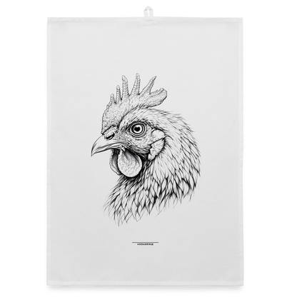 FAUNA HAHN Organic Geschirrtuch / Stoffserviette - Weiß