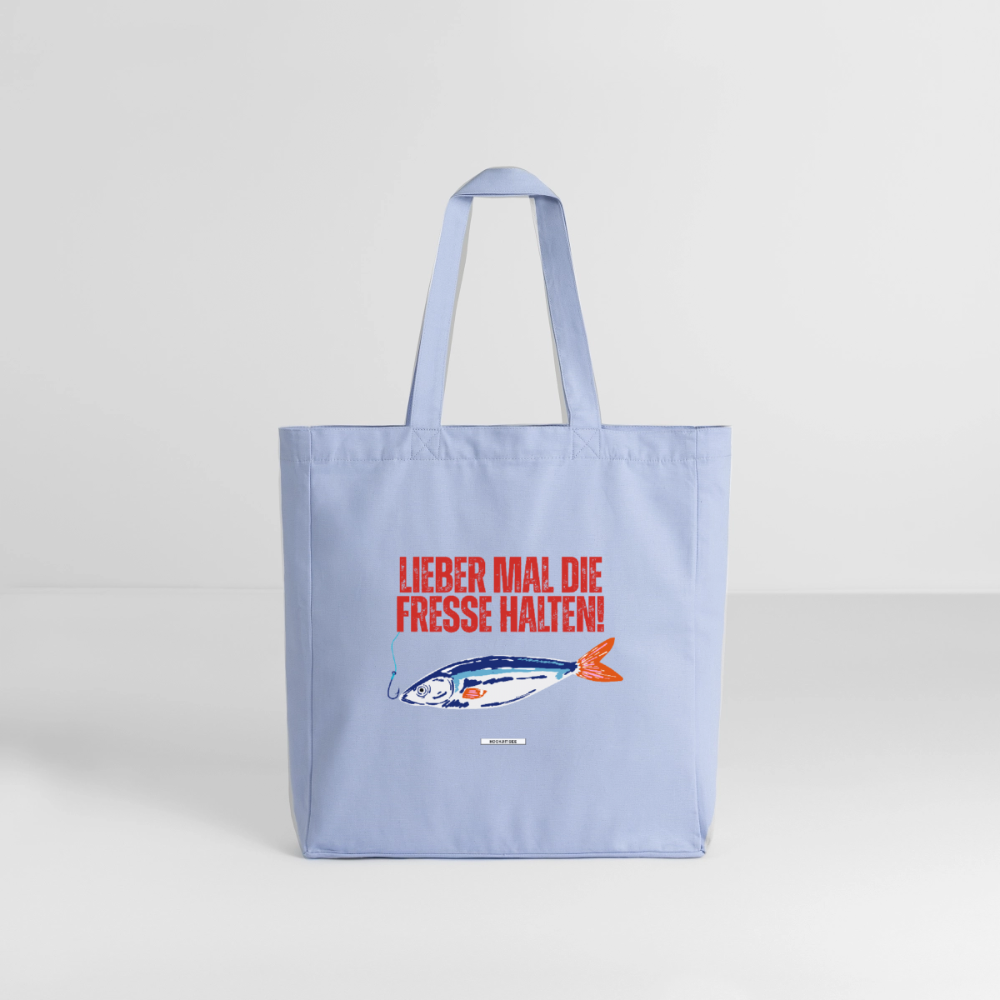 Große Shopping Bag "Lieber mal die Fresse halten" #162 - Sky
