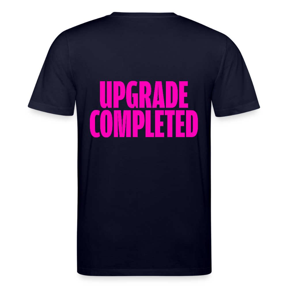 UPGRADE COMPLETED Unisex T-Shirt - Navy