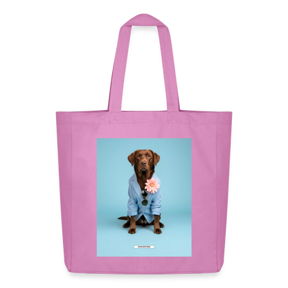Große Shopping Bag Styled Dogs – Labrador - Pink