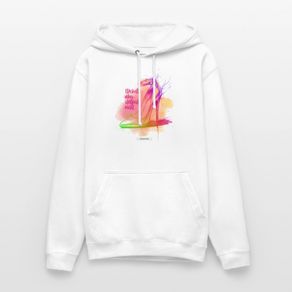 Hoodie Shine – Stöckelt, aber stolpert nicht. - Weiß