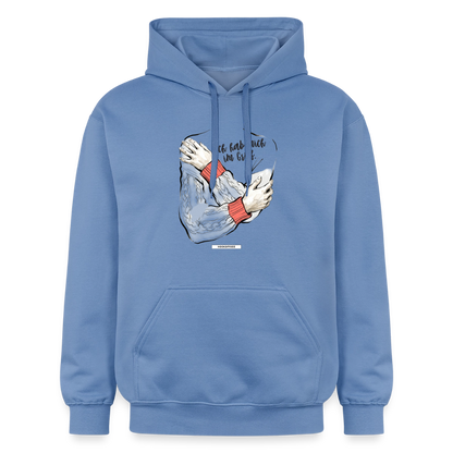 Hoodie Ich hab mich im Griff - Carolina Blue