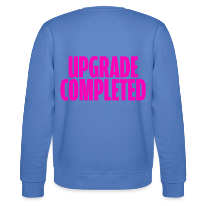 UPGRADE COMPLETED Unisex Sweatshirt - Blau