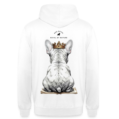 DOG ROYAL #1 Unisex Hoodie - Weiß