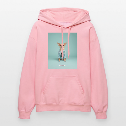 Hoodie „Styled Dogs – Chihuahua" - Hellrosa