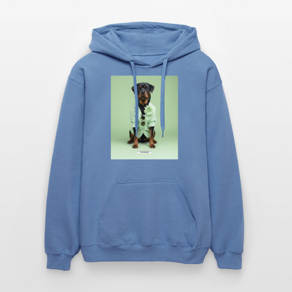 Hoodie „Styled Dogs – Rottweiler" - Carolina Blue