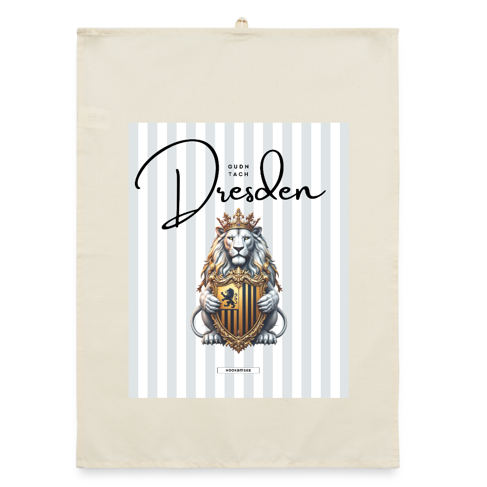 CITY DRESDEN Organic Geschirrtuch / Stoffserviette - Natur