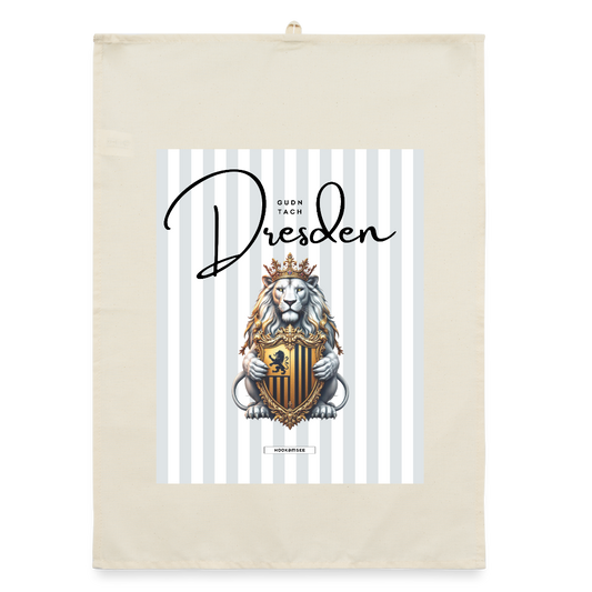 CITY DRESDEN Organic Geschirrtuch / Stoffserviette - Natur