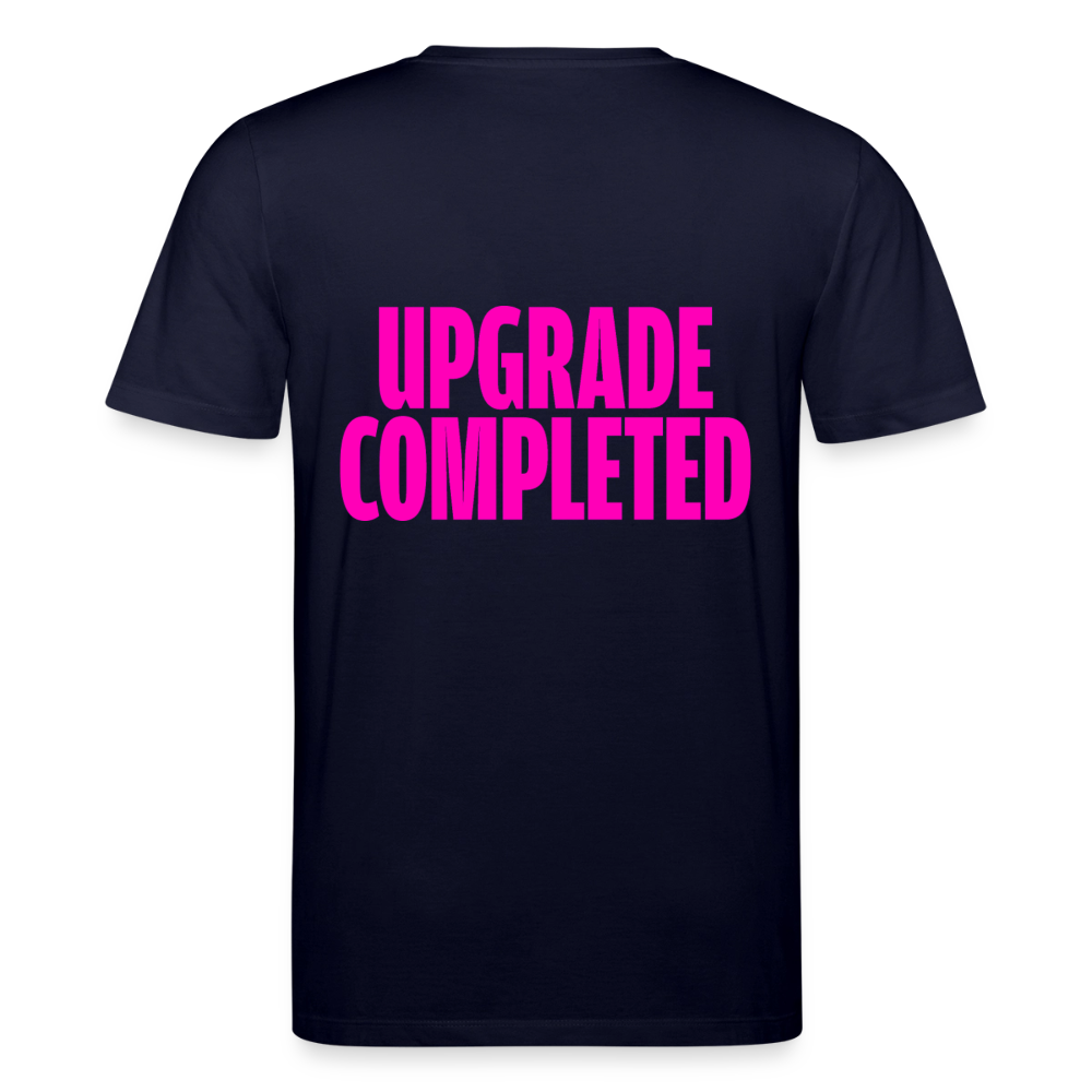 UPGRADE COMPLETED Unisex T-Shirt - Navy