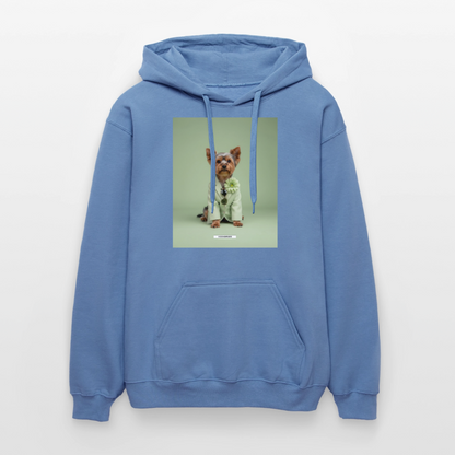 Hoodie „Styled Dogs – Yorkshire Terrier" - Carolina Blue