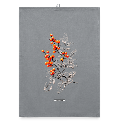 FLORA SANDDORN Organic Geschirrtuch / Stoffserviette - Grau