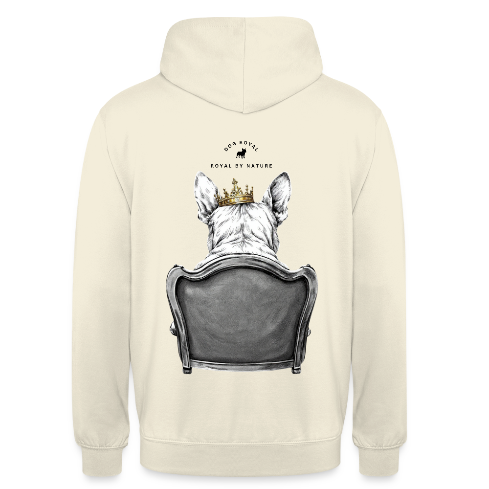 DOG ROYAL #2 Unisex Hoodie - Vanille-Milchshake
