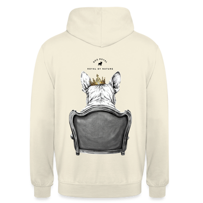 DOG ROYAL #2 Unisex Hoodie - Vanille-Milchshake