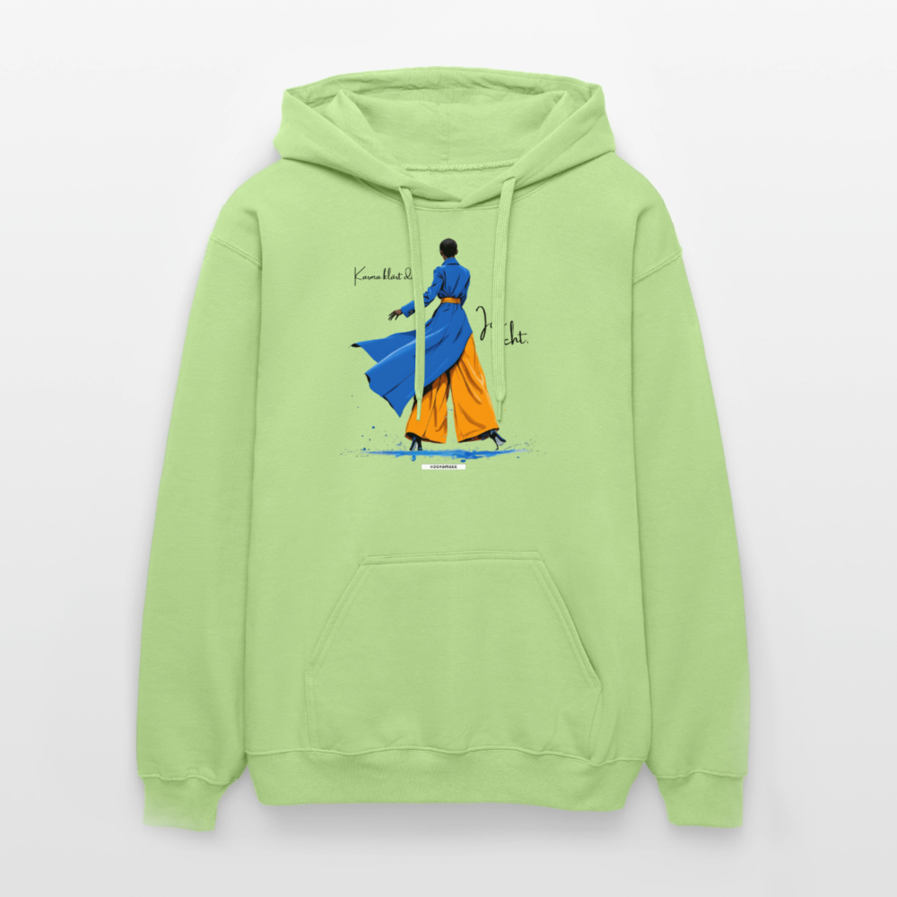 Hoodie Karma klärt das. Ich nicht. - Pistazie