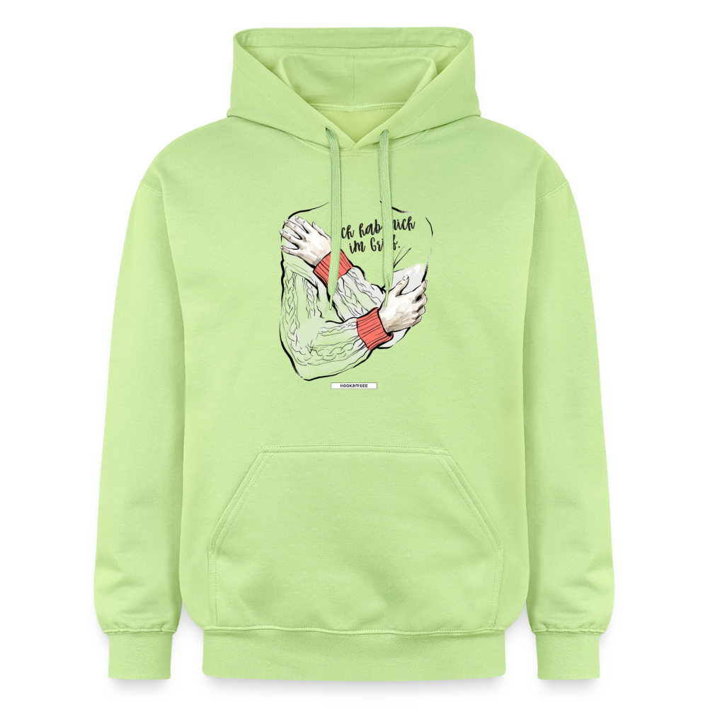 Hoodie Ich hab mich im Griff - Pistazie