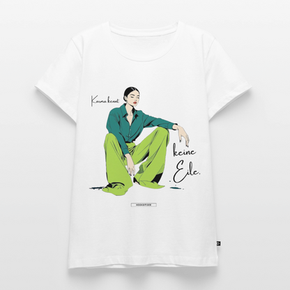 Shirt Karma kennt keine Eile. - Weiß