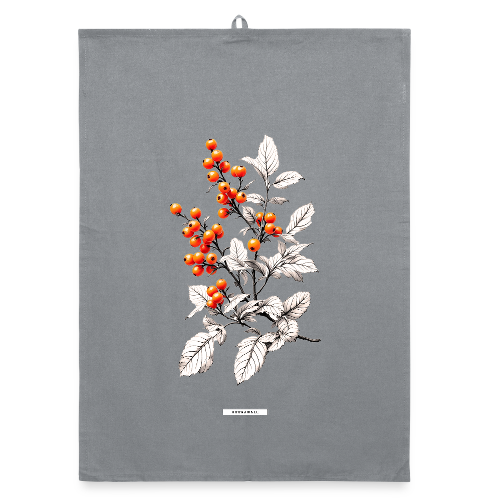 FLORA SANDDORN Organic Geschirrtuch / Stoffserviette - Grau