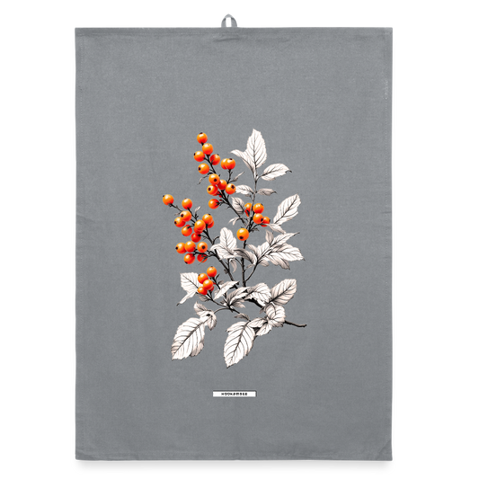 FLORA SANDDORN Organic Geschirrtuch / Stoffserviette - Grau