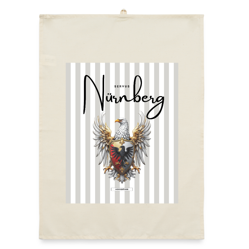 CITY NÜRNBERG Organic Geschirrtuch / Stoffserviette - Natur
