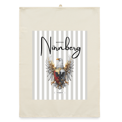 CITY NÜRNBERG Organic Geschirrtuch / Stoffserviette - Natur