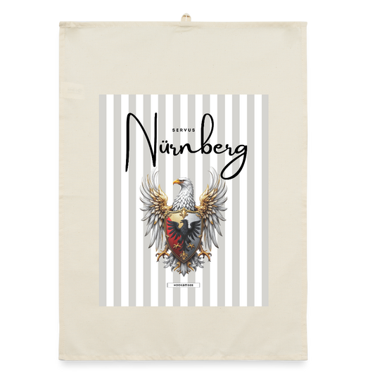 CITY NÜRNBERG Organic Geschirrtuch / Stoffserviette - Natur