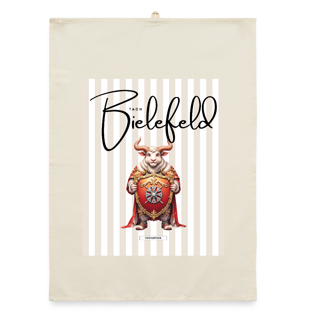 CITY BIELEFELD Organic Geschirrtuch / Stoffserviette - Natur