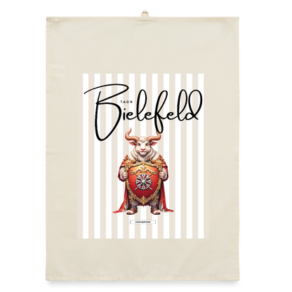 CITY BIELEFELD Organic Geschirrtuch / Stoffserviette - Natur