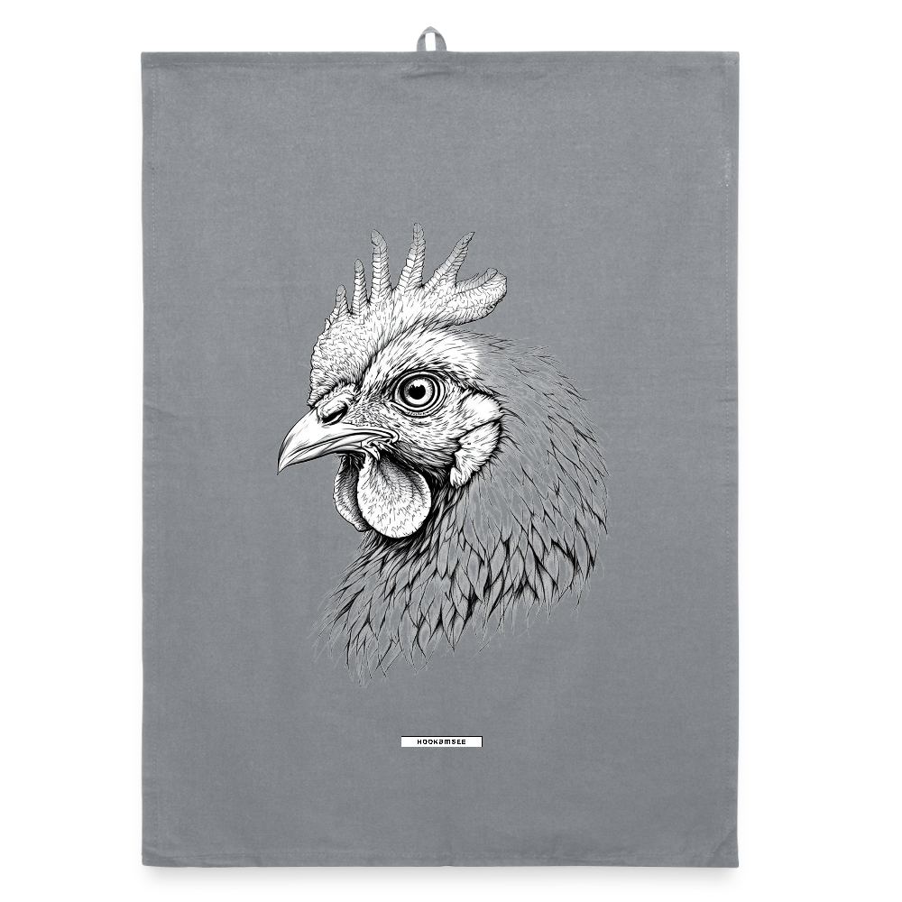 FAUNA HAHN Organic Geschirrtuch / Stoffserviette - Grau