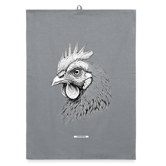 FAUNA HAHN Organic Geschirrtuch / Stoffserviette - Grau